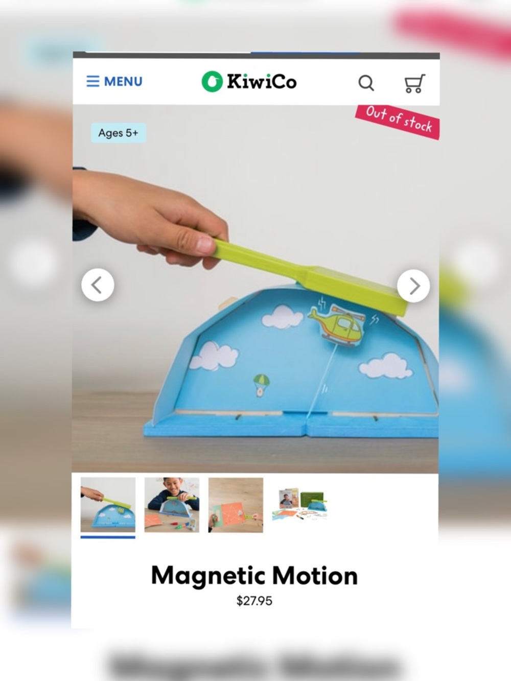 KiwiCo Magnetic Motion Kit NEW!